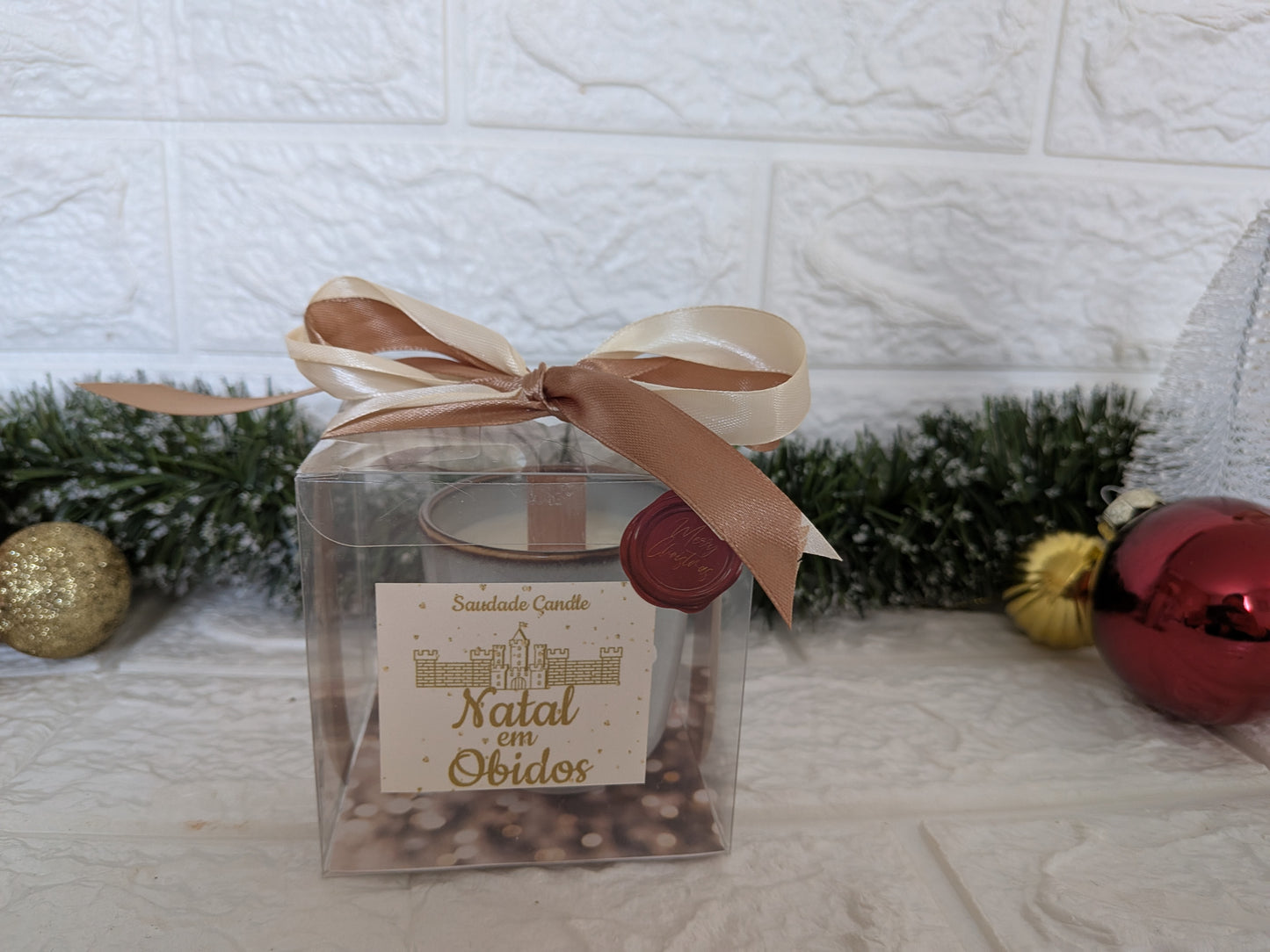 Natal em Óbidos – Natural candle 100 g