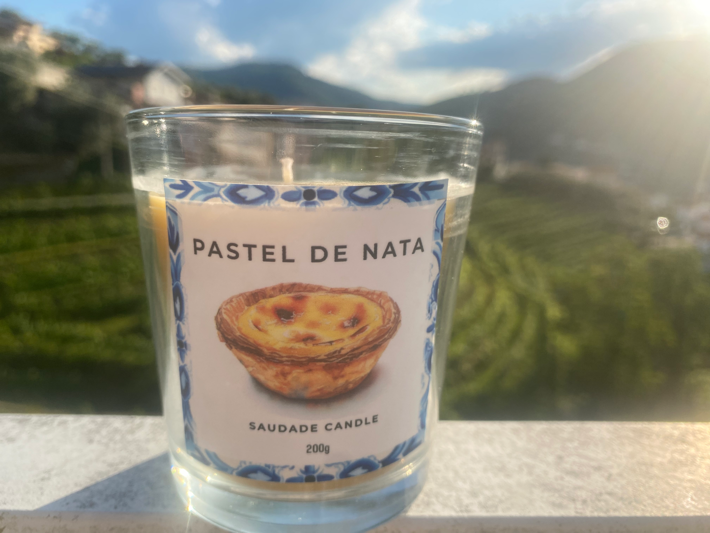 Pastel de Nata potted candle pastel de nata scent