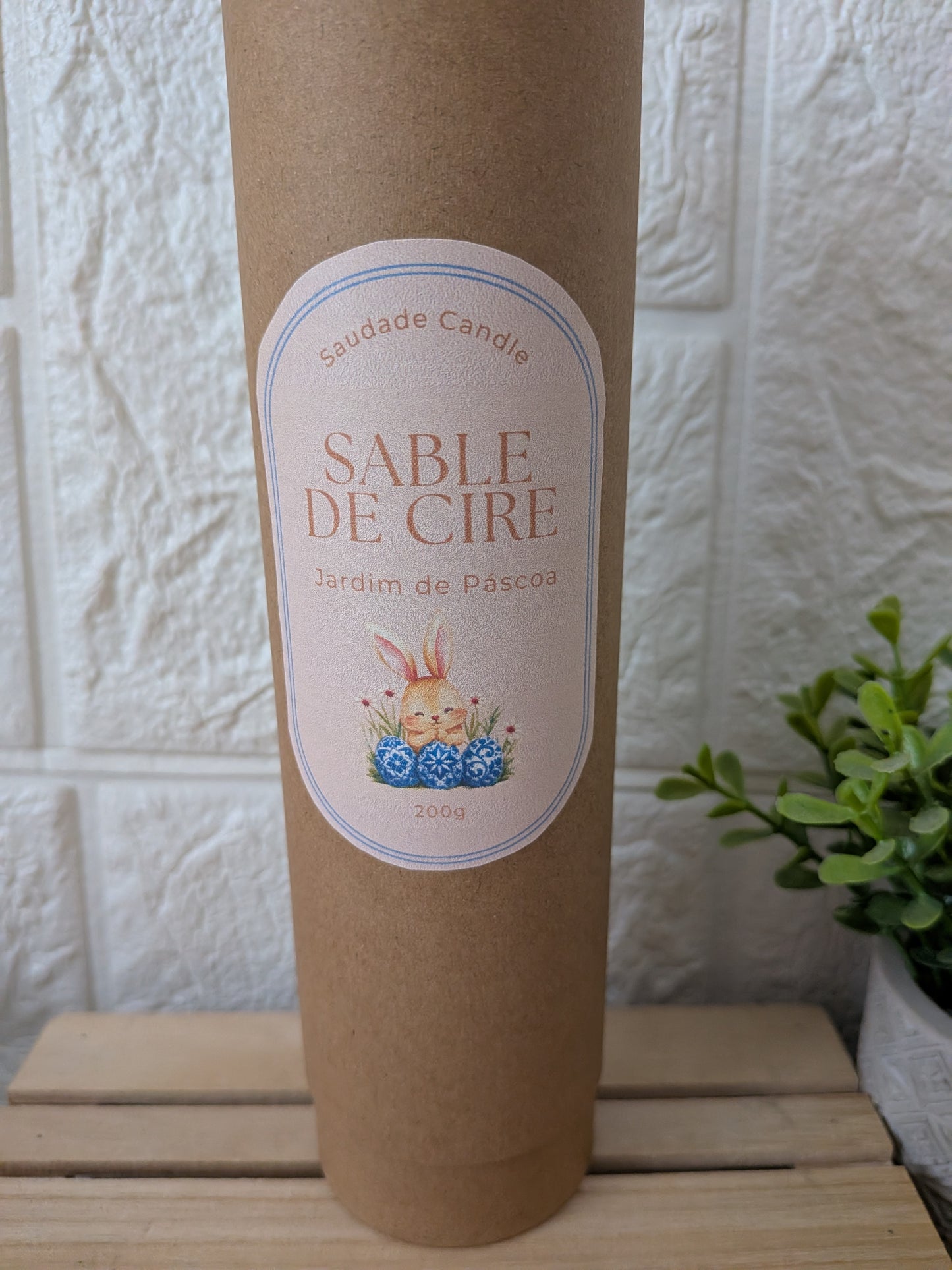 Sable de cire naturel 200g – Jardin de Pâques