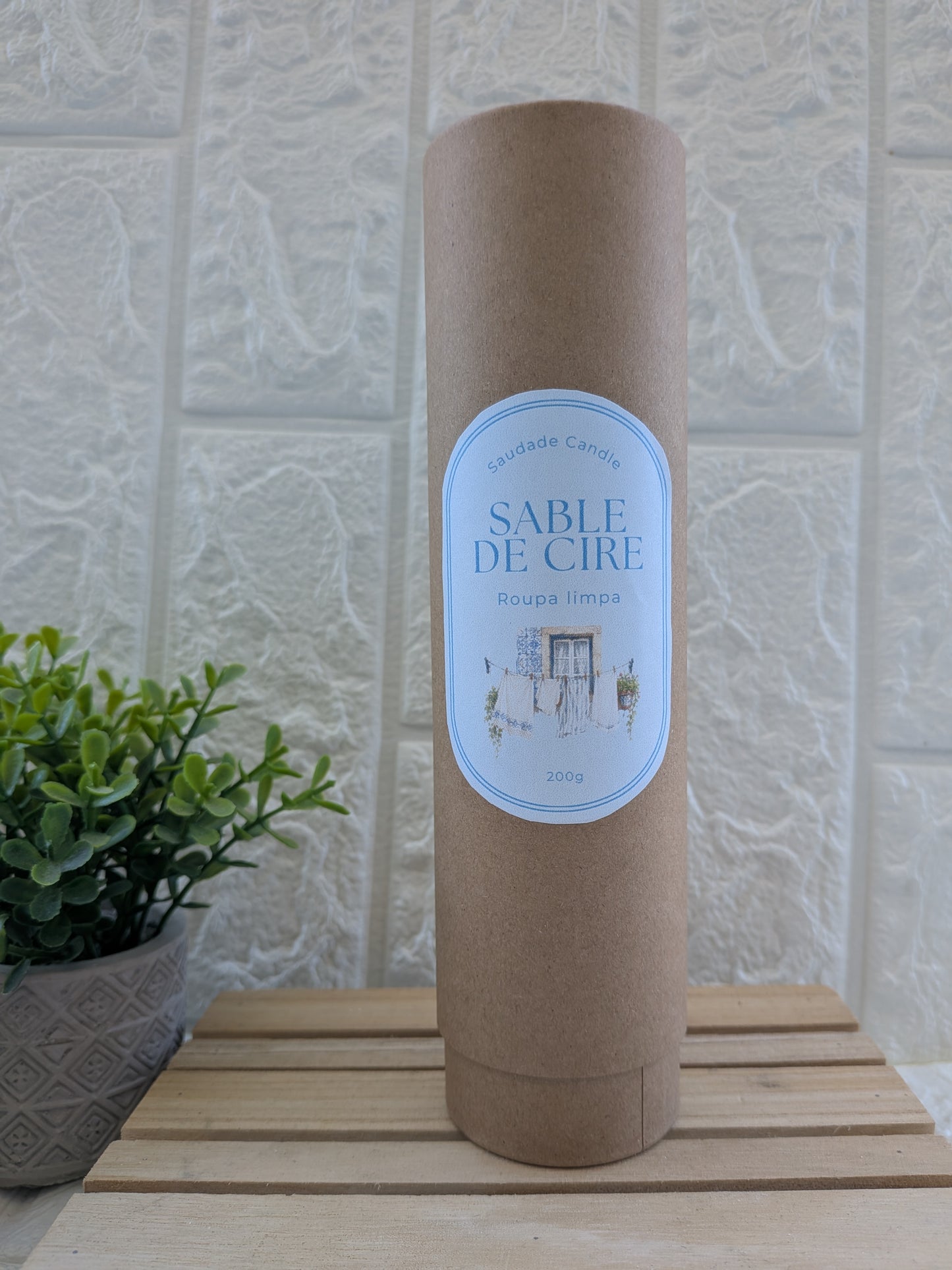 Sable de Cire Roupa Limpa 200g