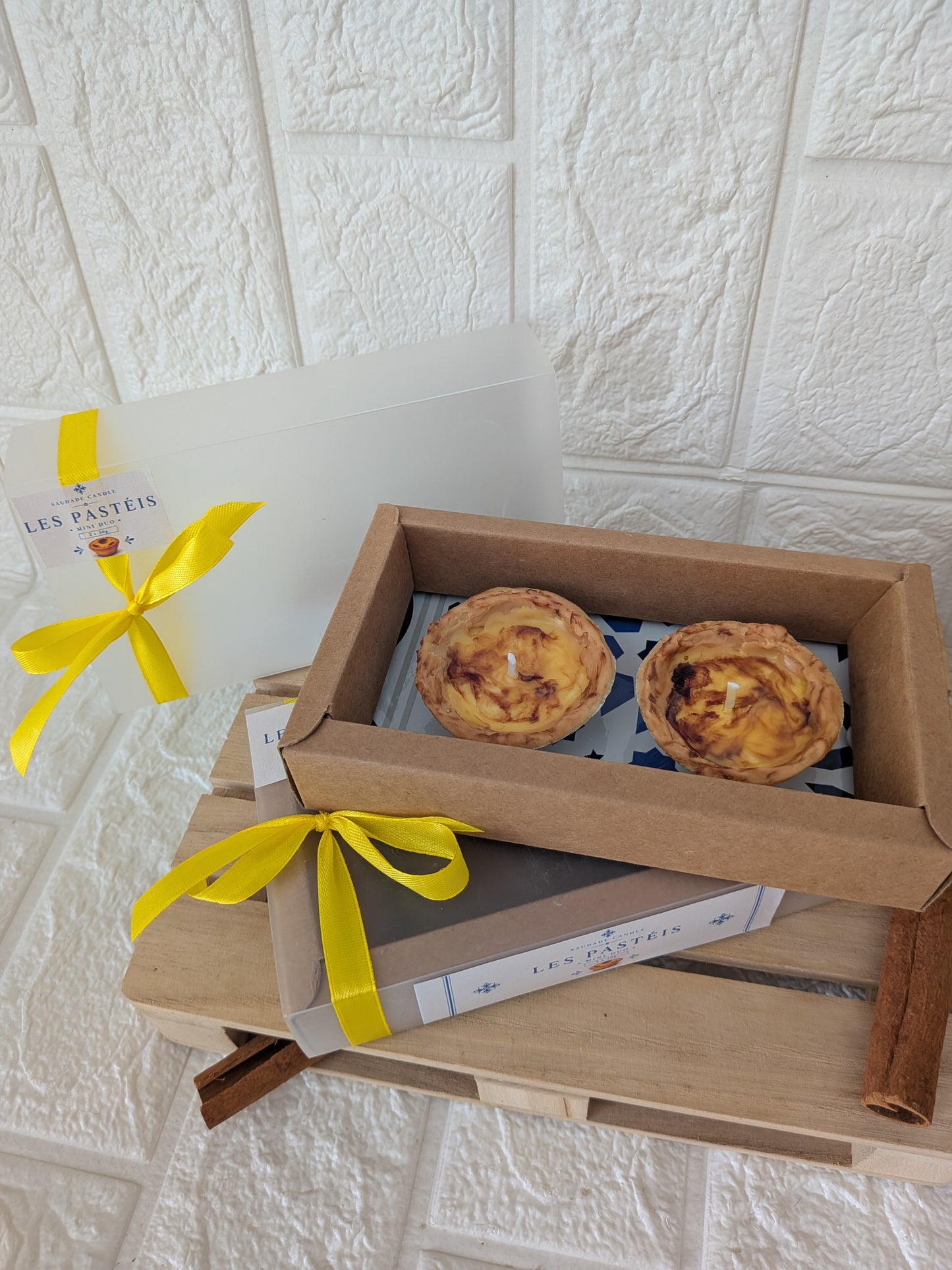 Les Pastéis — Mini bougies gourmandes 🥮🇵🇹