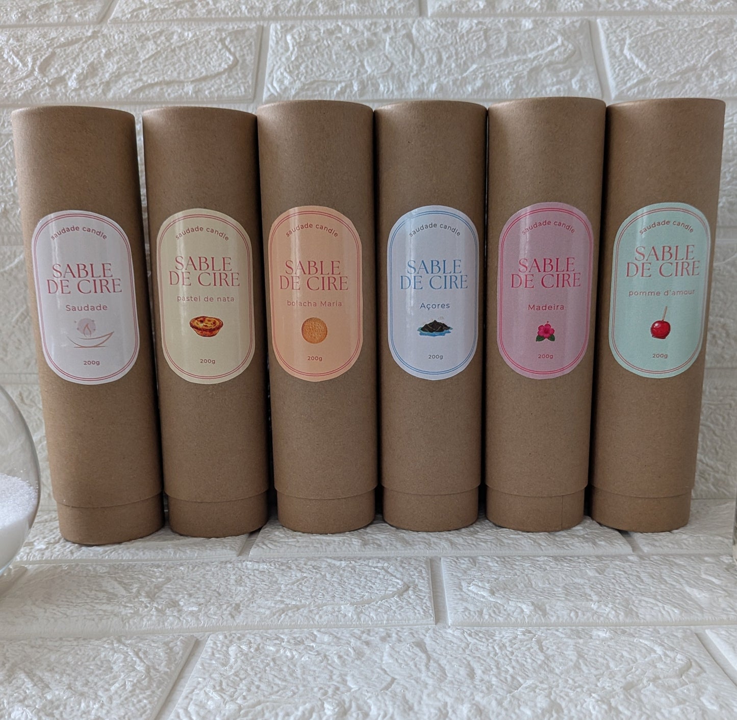 Sable de cire naturel 200 g – Pastel de Nata