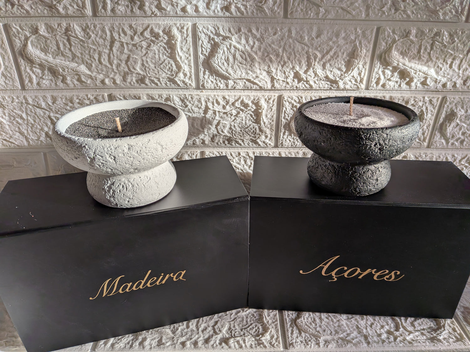 Coffrets en sable de cire