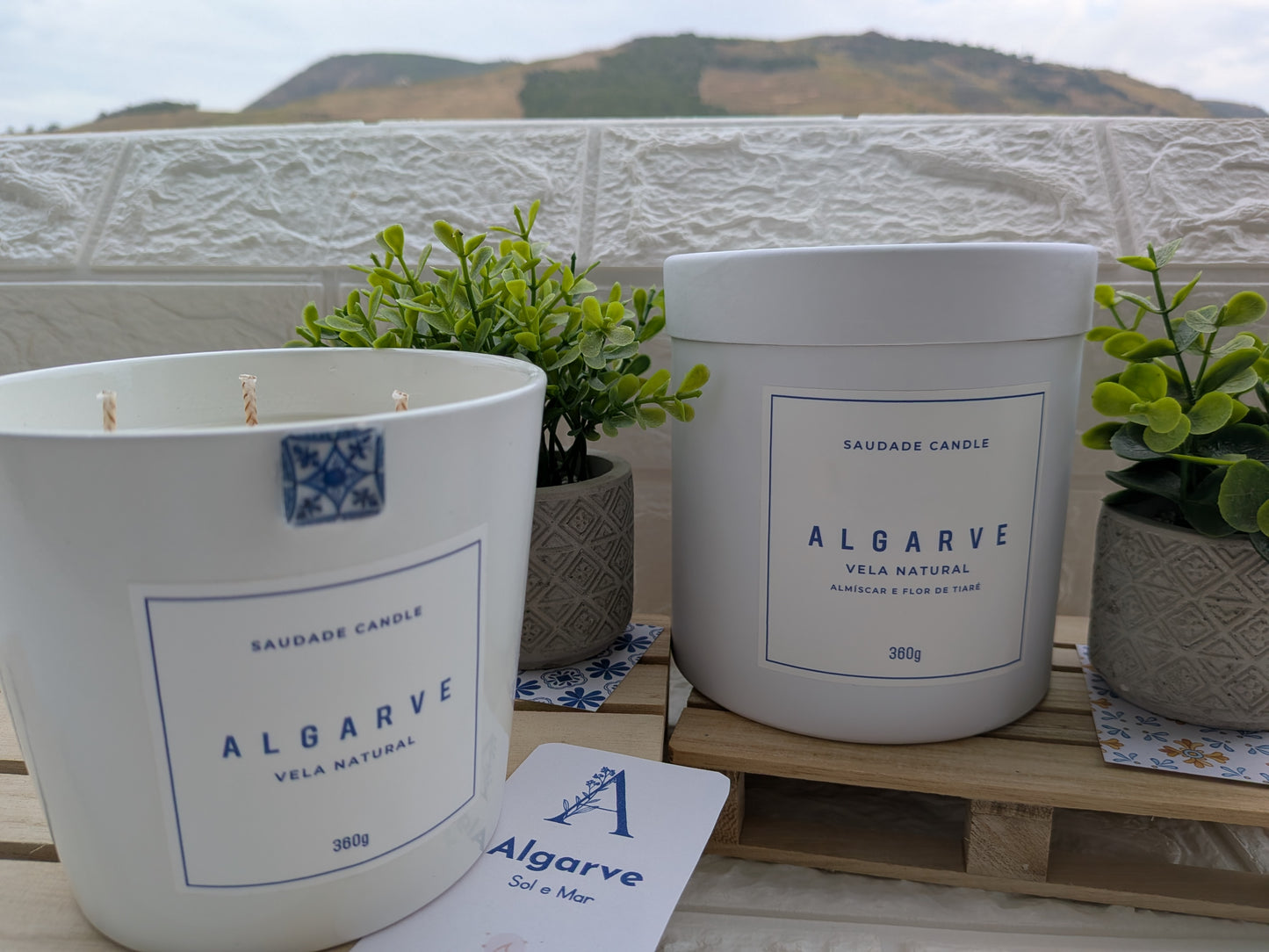 Algarve Candle – Tiare Flower Scent