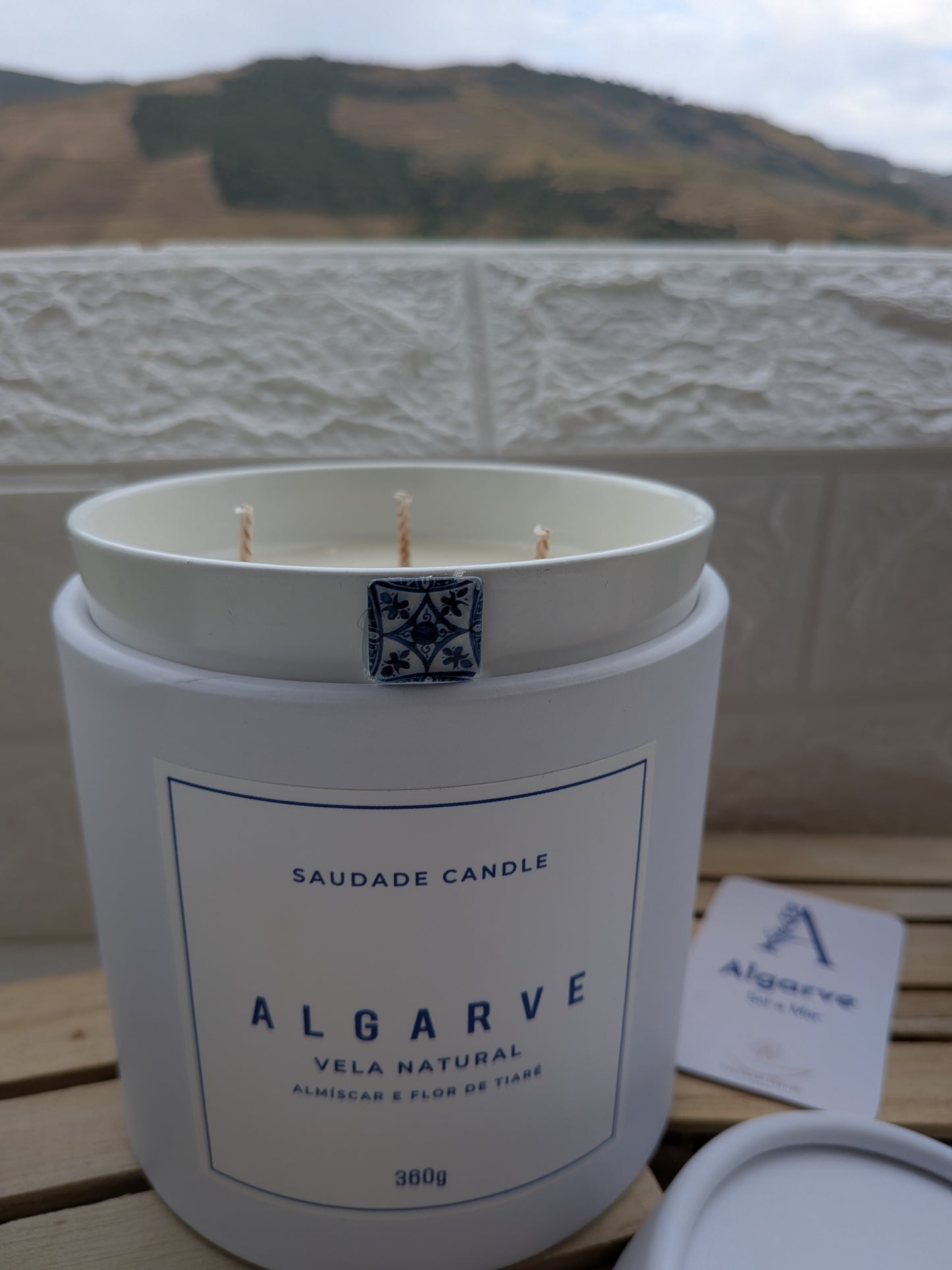 Algarve Candle – Tiare Flower Scent