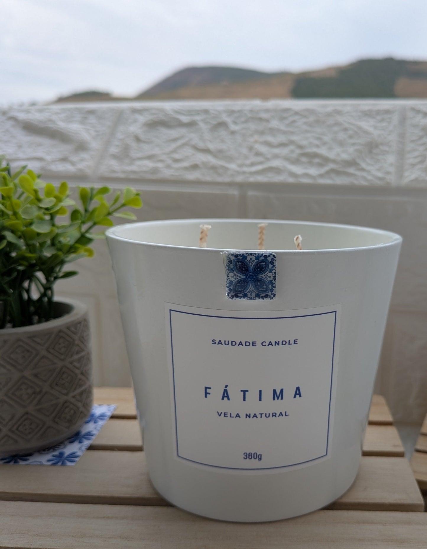 Fátima Candle – Mystical Night Fragrance