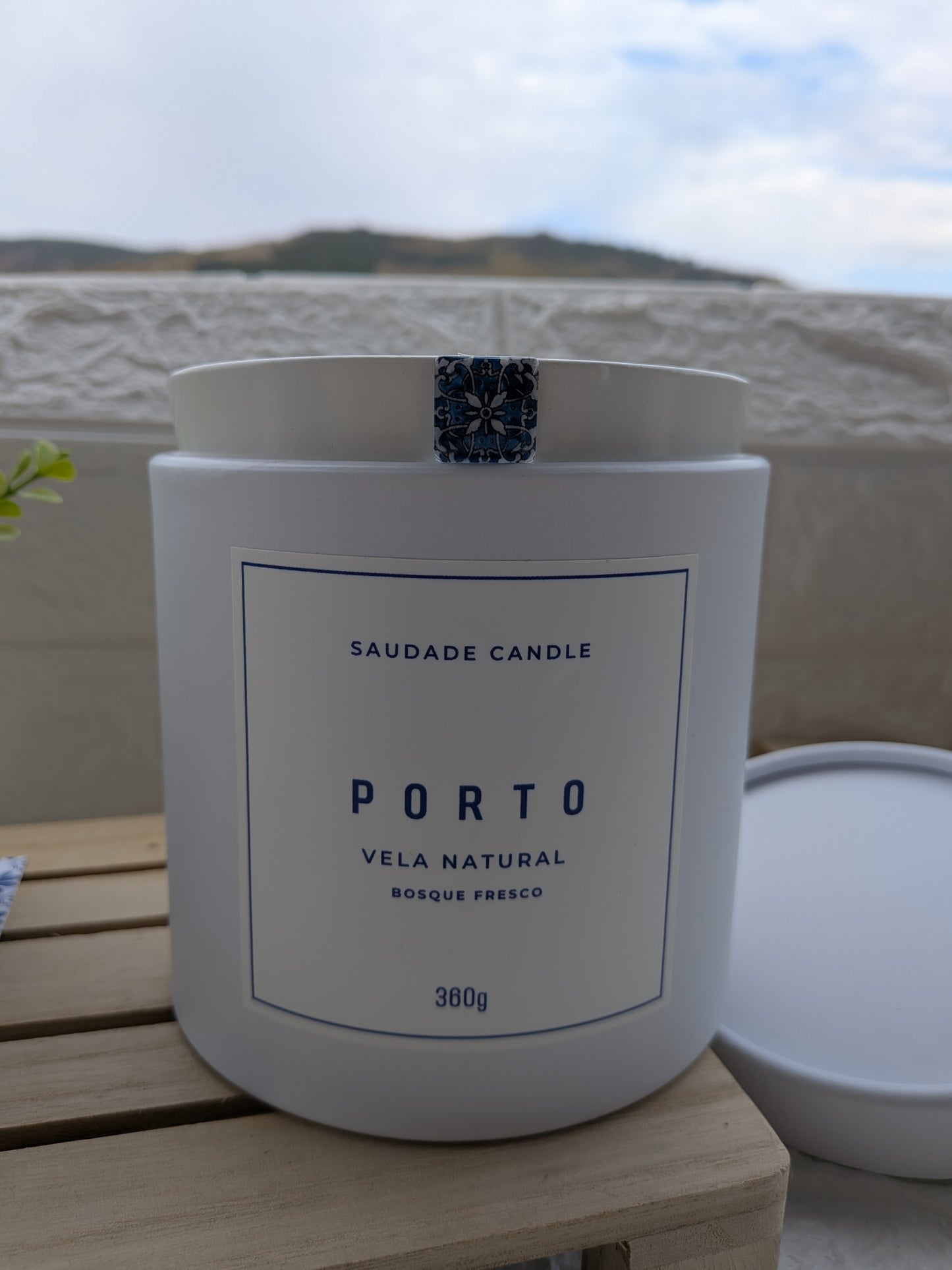 Porto Candle – Bosque Fresh Scent