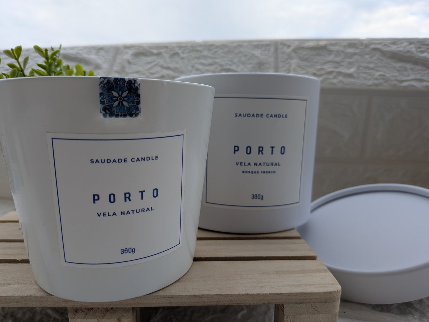 Porto Candle – Bosque Fresh Scent