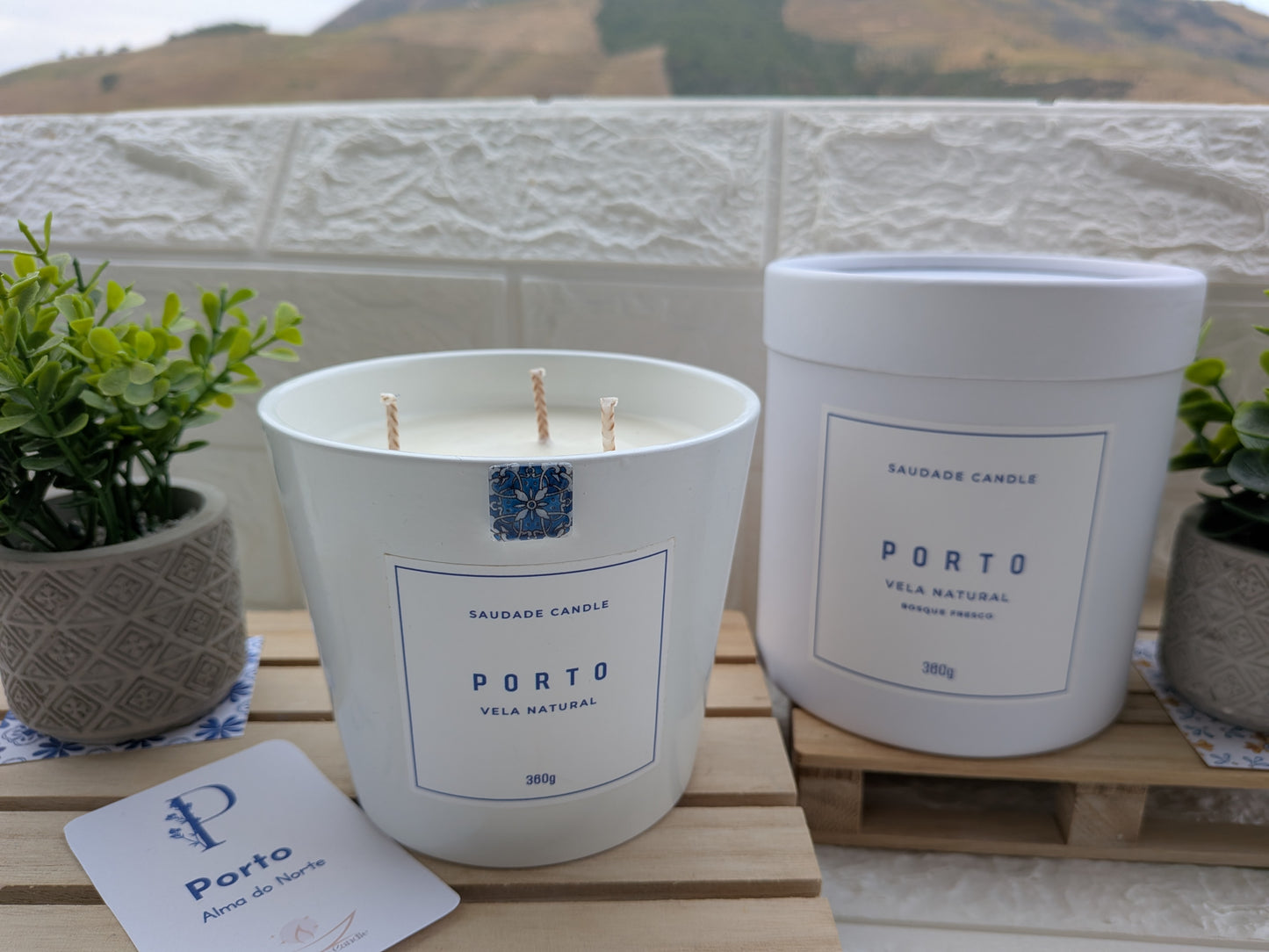 Porto Candle – Bosque Fresh Scent