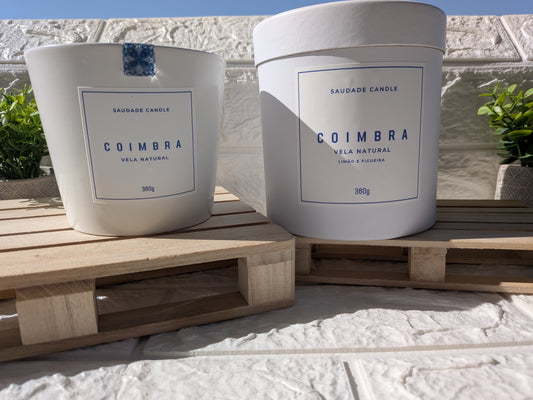 Coimbra Candle – Lemon &amp; Fig Scent