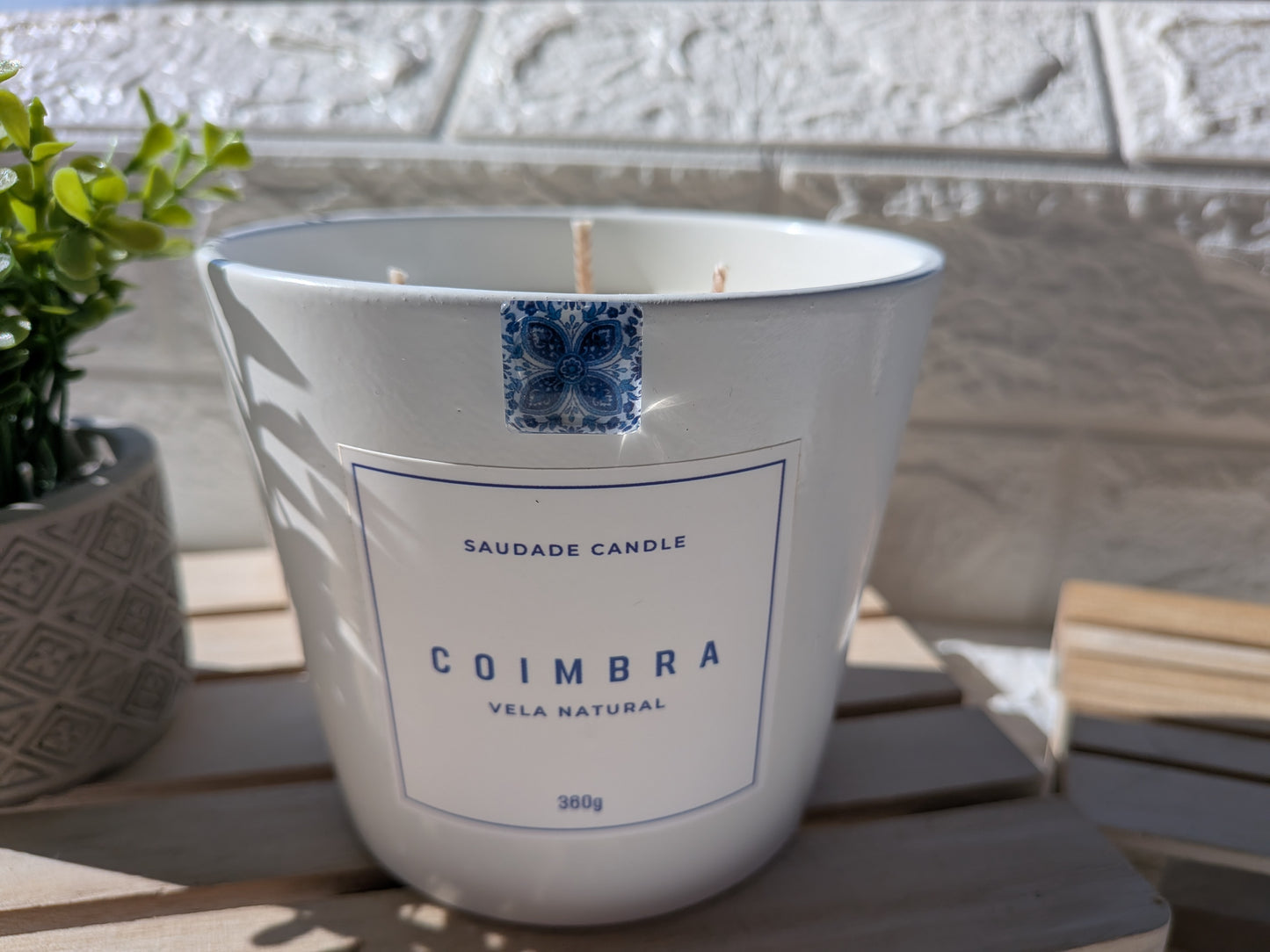 Coimbra Candle – Lemon &amp; Fig Scent