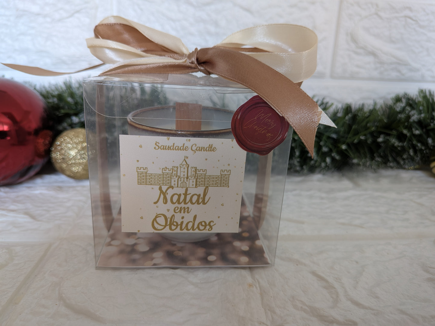 Natal em Óbidos – Natural candle 100 g