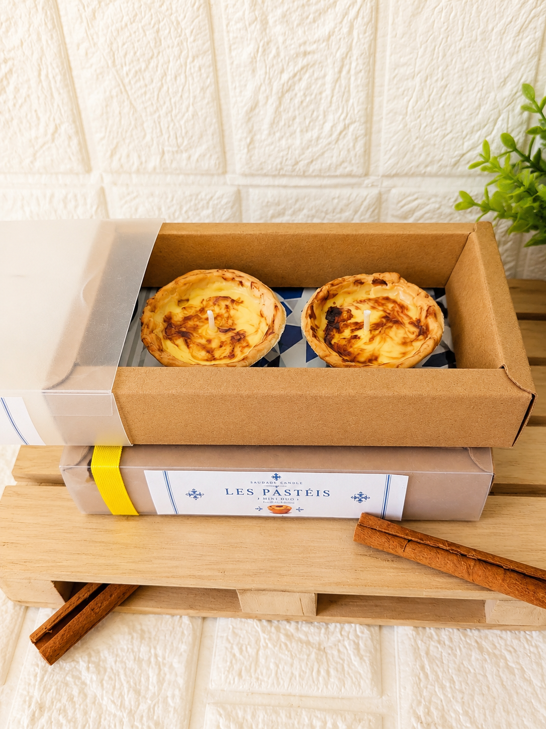 Les Pastéis — Mini bougies gourmandes 🥮🇵🇹