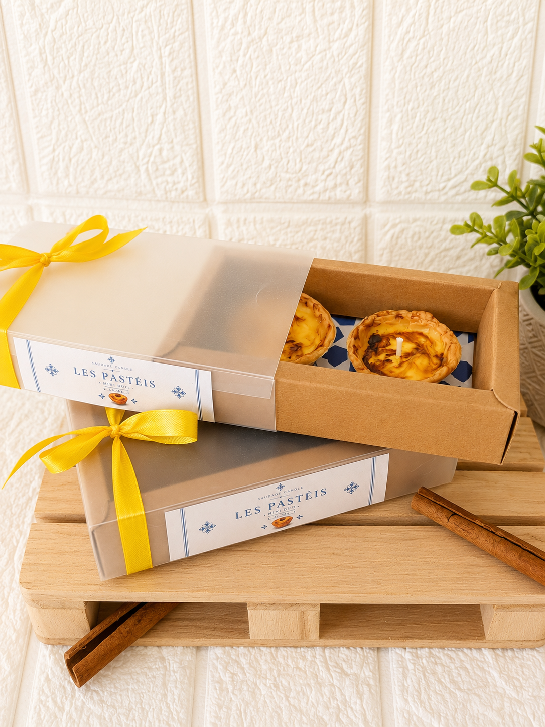 Les Pastéis — Mini bougies gourmandes 🥮🇵🇹