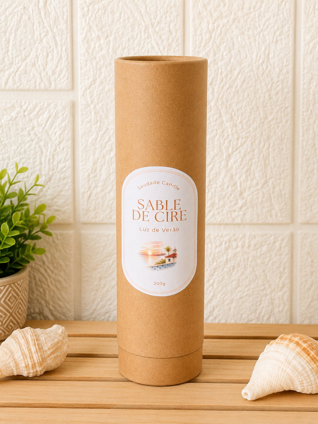 Sable de cire naturel 200g – Luz de Verão
