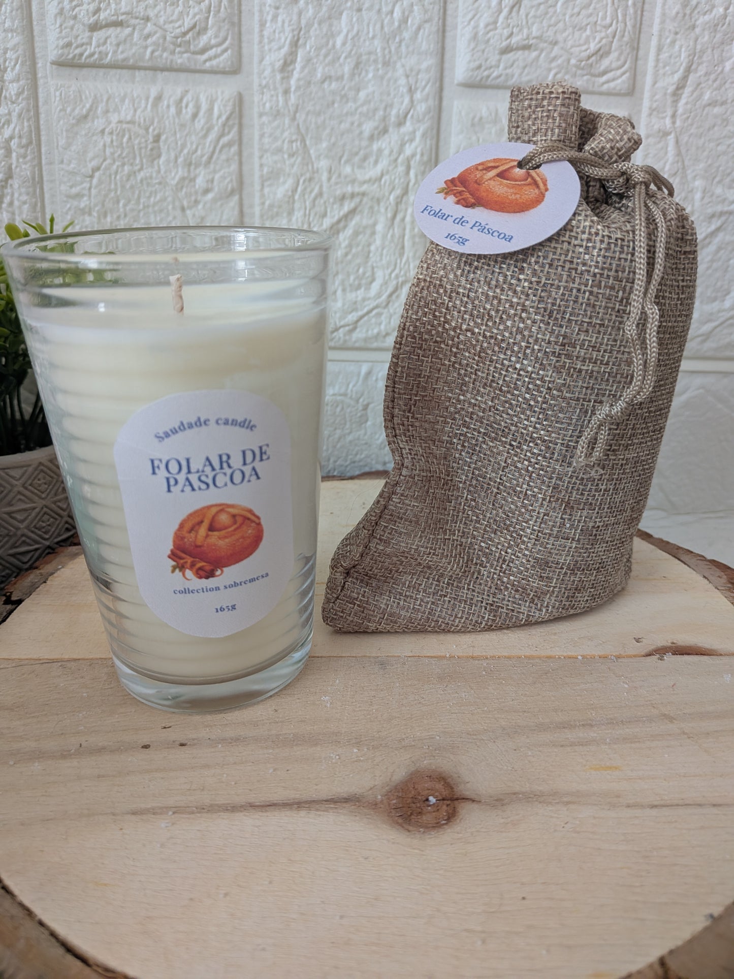 Folar de Páscoa – Bougie gourmande 165g