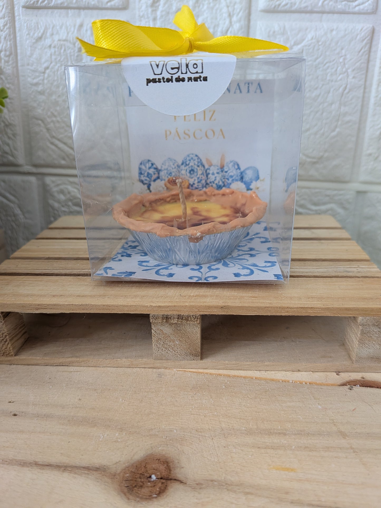 Bougie décorative Pastel de Nata – Édition Pâques 50g