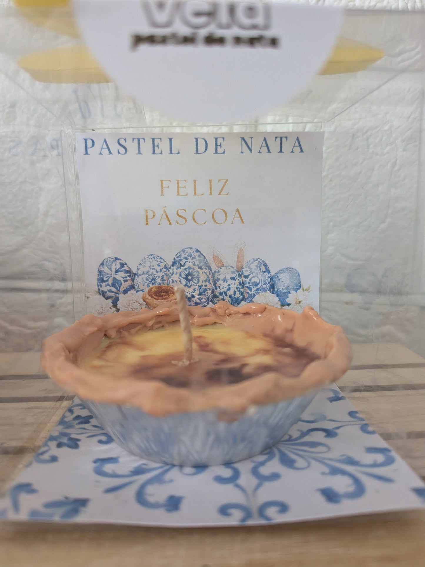 Bougie décorative Pastel de Nata – Édition Pâques 50g