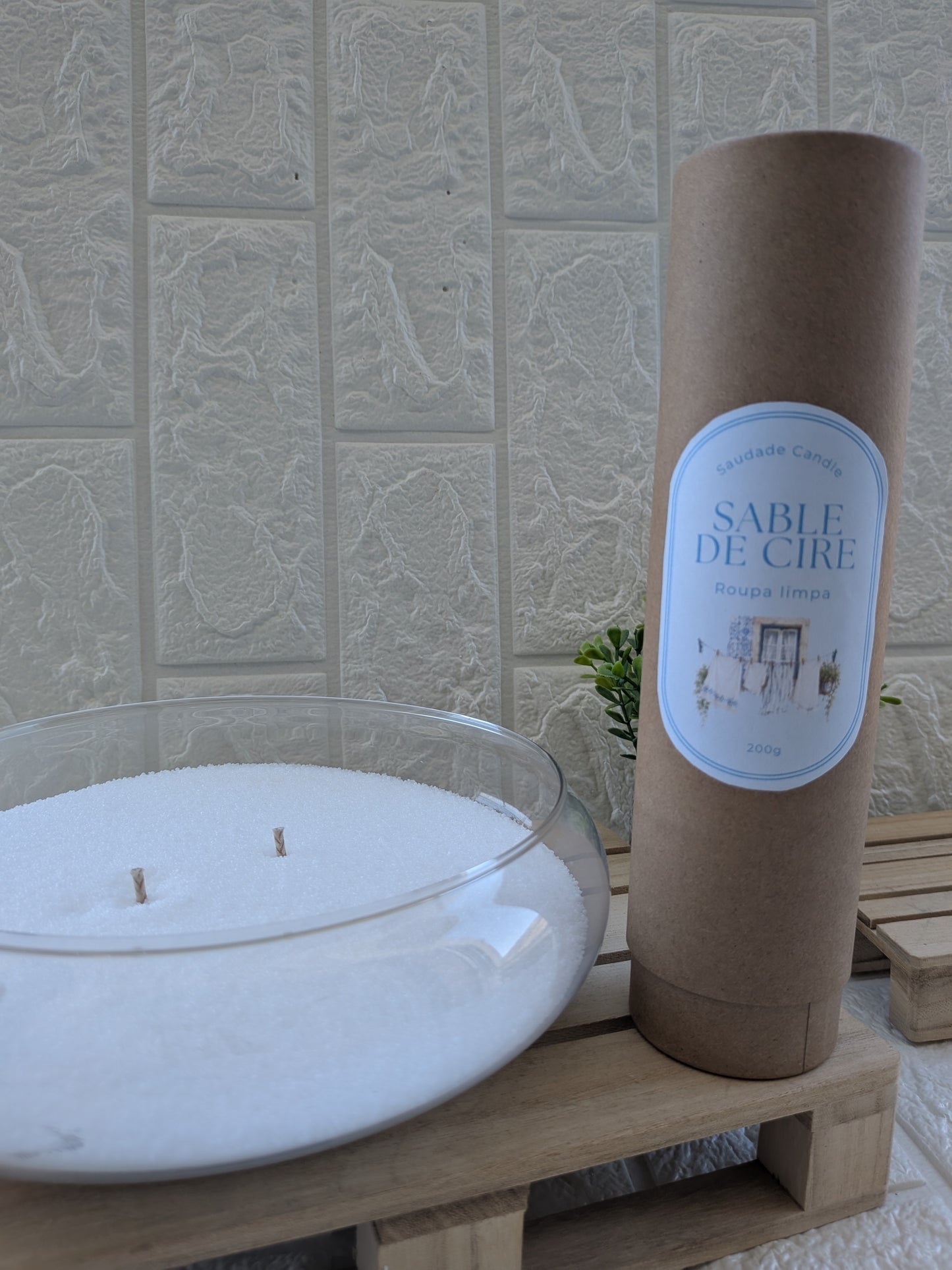 Sable de Cire Roupa Limpa 200g