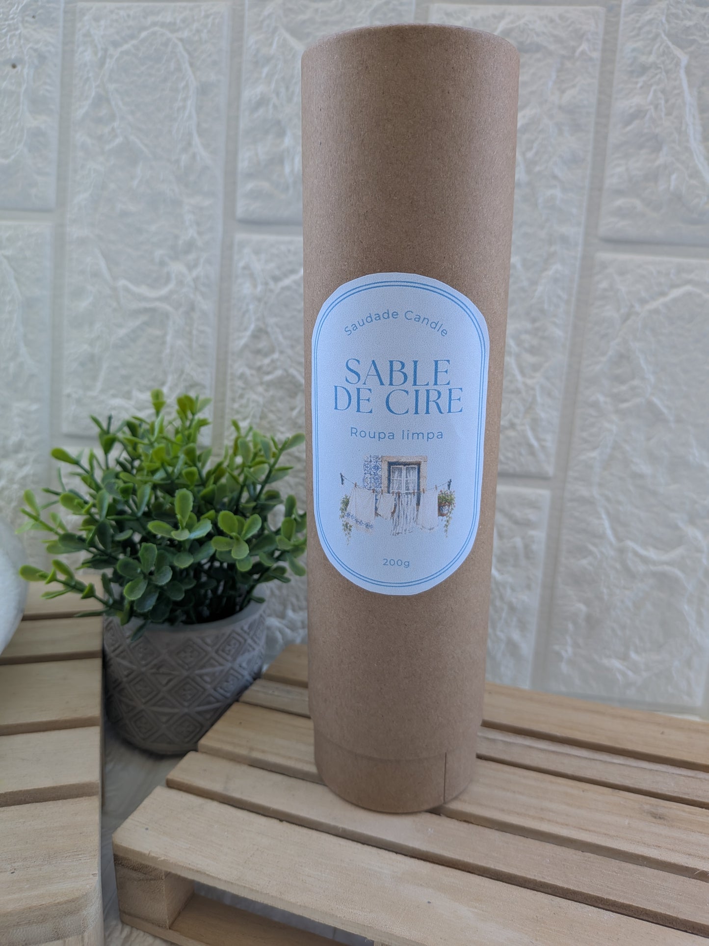 Sable de Cire Roupa Limpa 200g