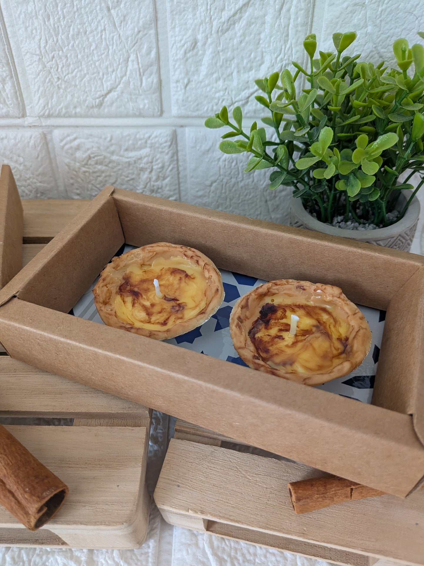 Les Pastéis — Mini bougies gourmandes 🥮🇵🇹