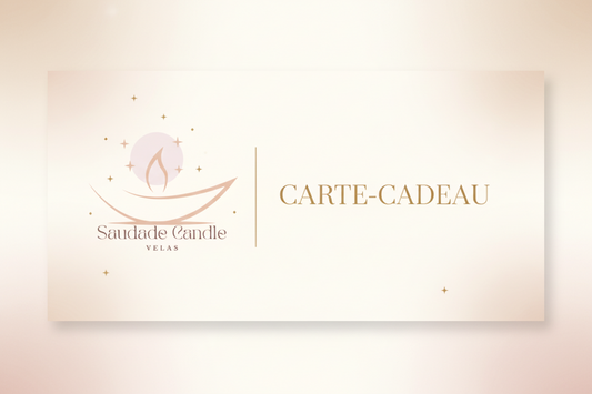 Carte-cadeau Saudade candle