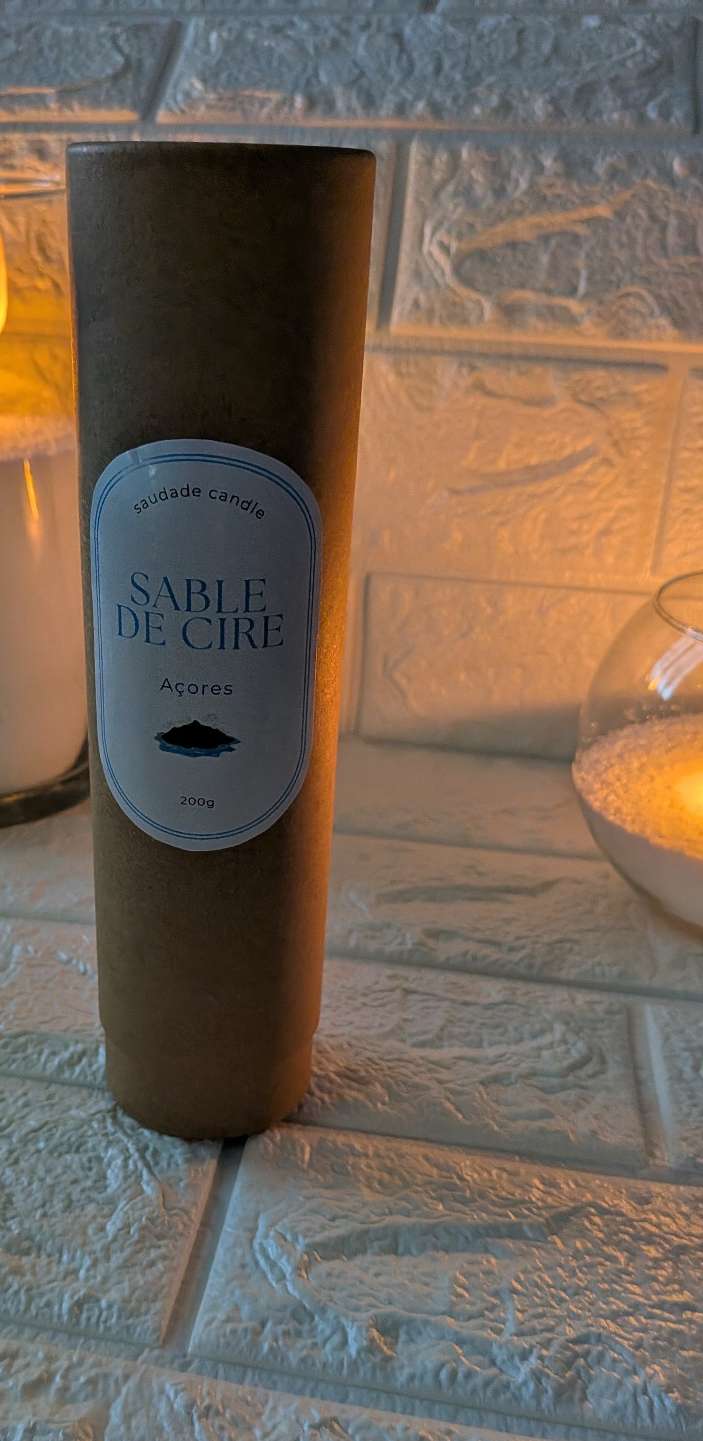 Sable de cire naturel 200 g – Açores