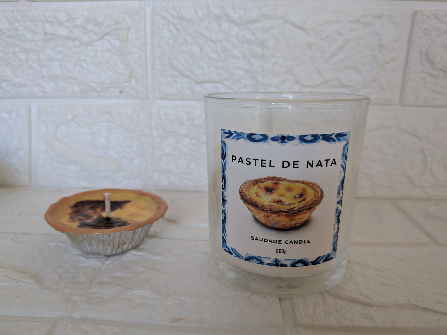 Pastel de Nata potted candle pastel de nata scent
