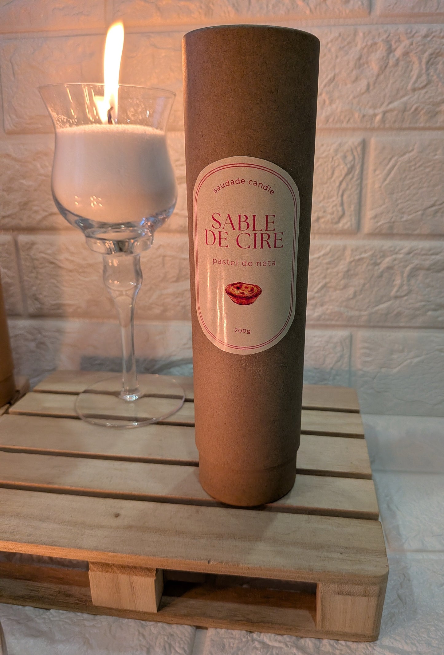 Sable de cire naturel 200 g – Pastel de Nata