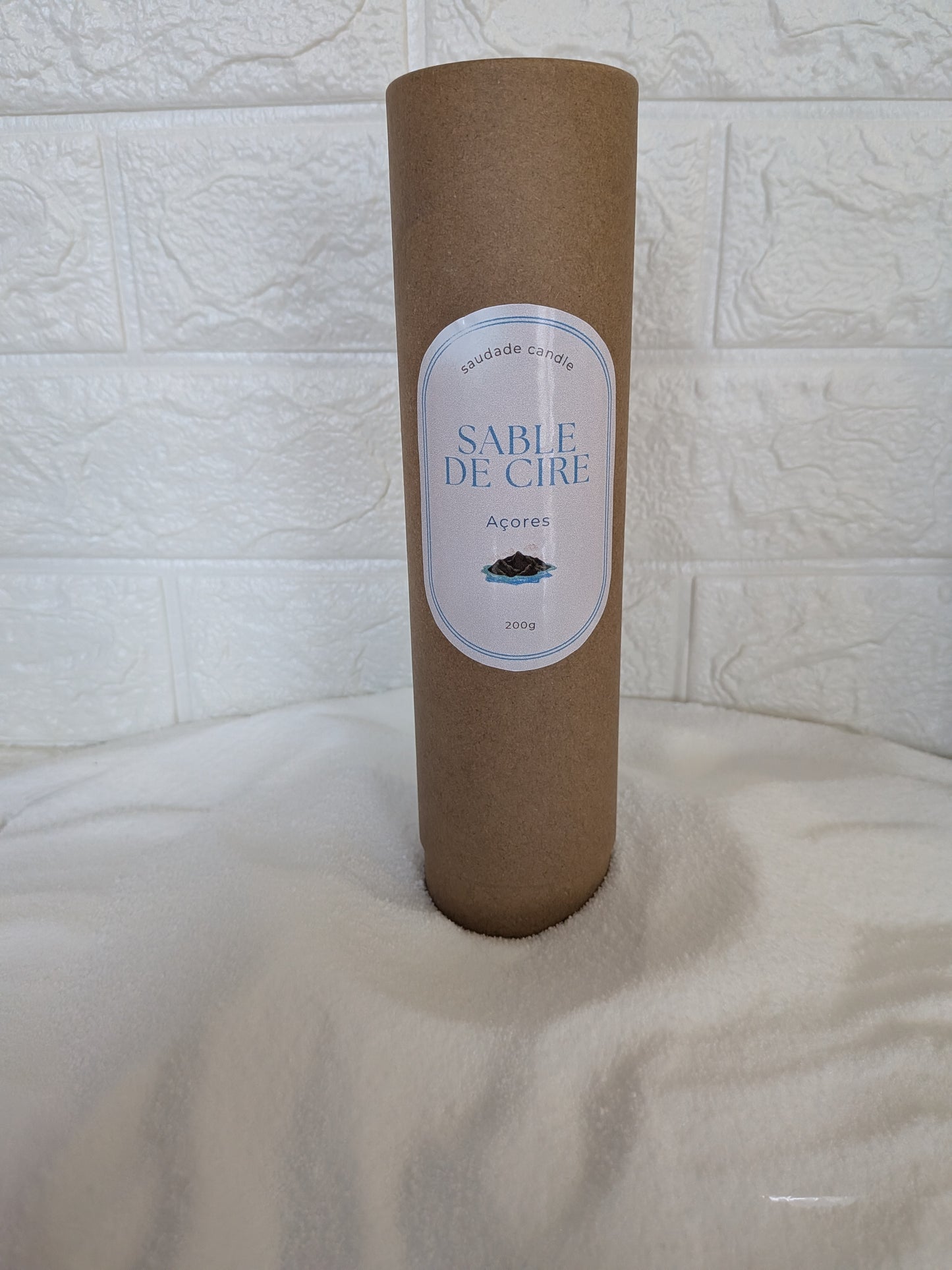 Sable de cire naturel 200 g – Açores