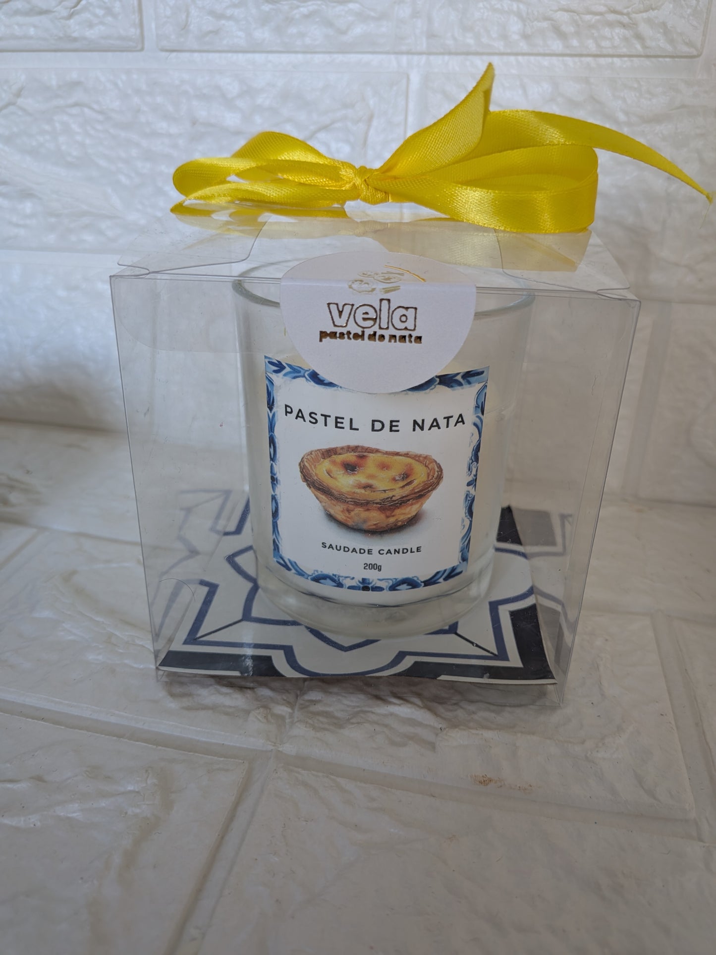 Pastel de Nata potted candle pastel de nata scent