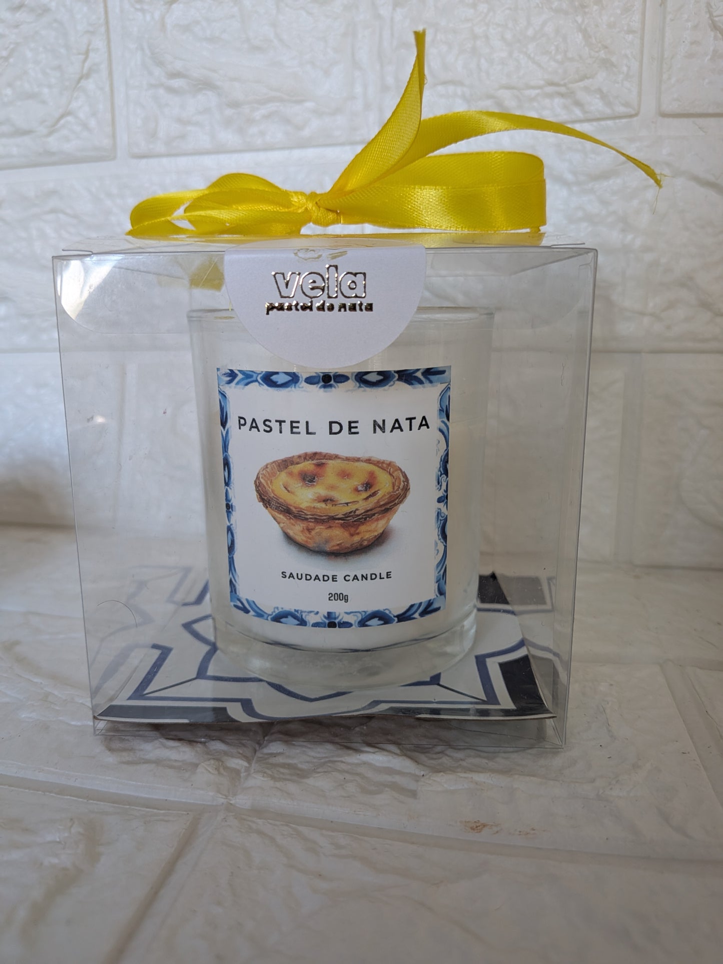 Pastel de Nata potted candle pastel de nata scent