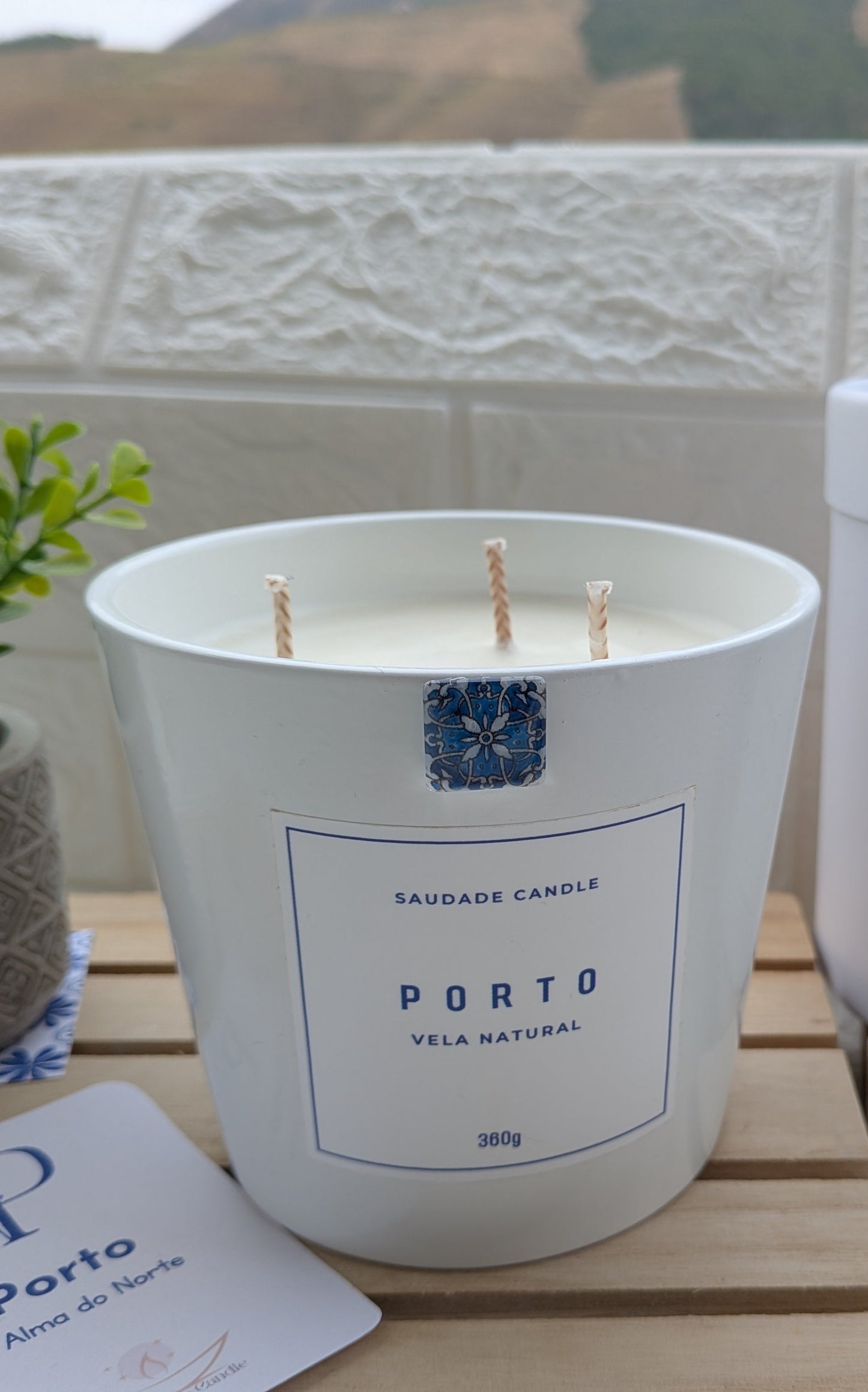 Porto Candle – Bosque Fresh Scent